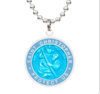 St Christopher Pendant SMALL