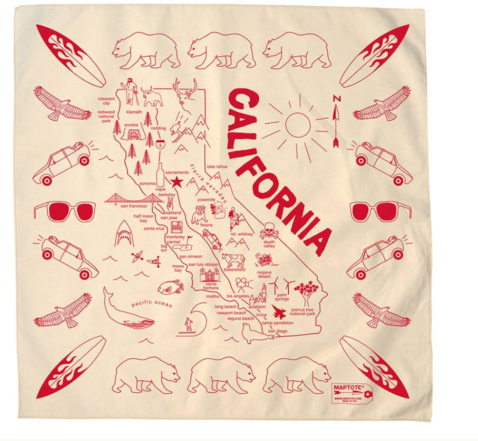 California Bandana / Natural