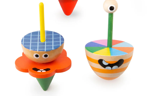 Dizzy Monster Spinning Top