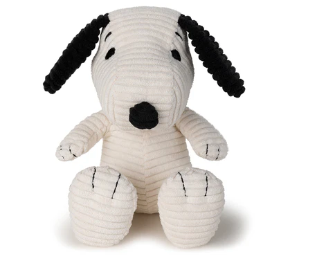 Plush Snoopy Sitting Corduroy 7.5"