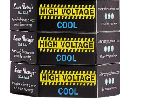 High Voltage/ COOL  - Sister Betsy's Surf Wax