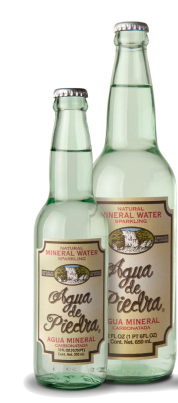 Agua De Piedra Sparkling Natural Water 22 oz
