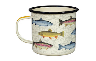 Enamel Mug - Fish