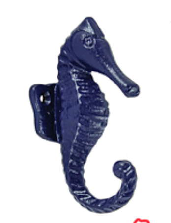 Seahorse Key Holder Blue