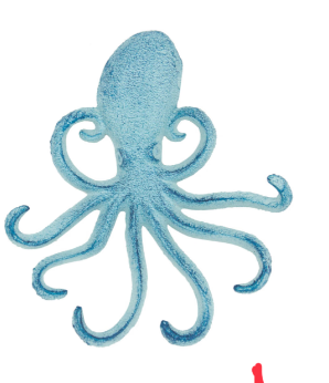 Octopus Hook Blue