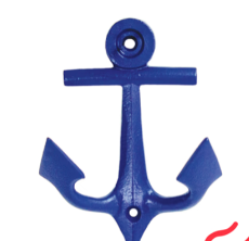 Anchor Hook - Blue