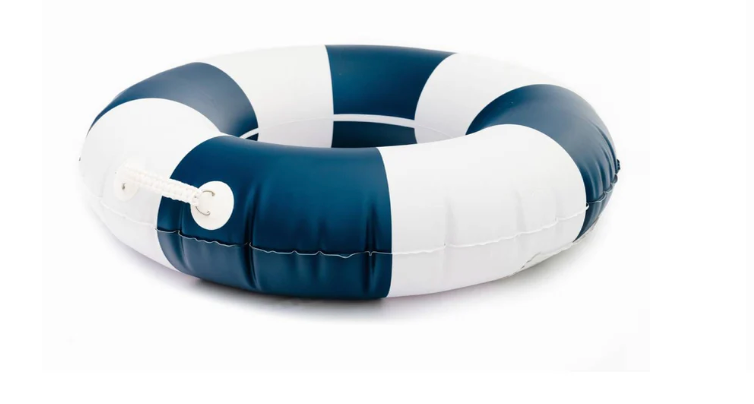 Classic Pool Float - Rivie White S/M *NEW