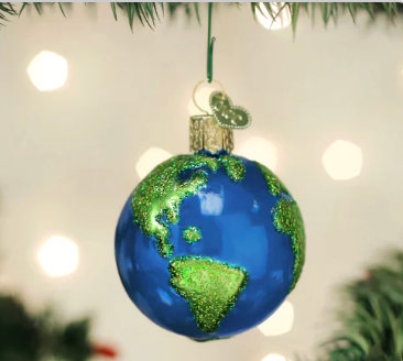 Planet Earth Ornament