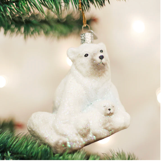 Polar Bear with Cub
