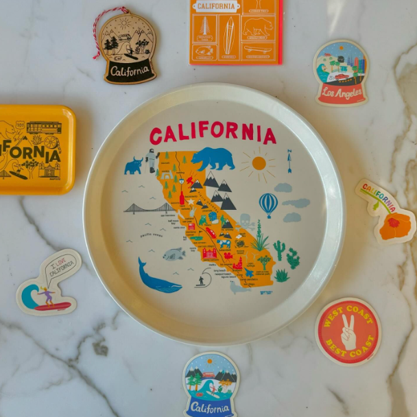 California Round Tray