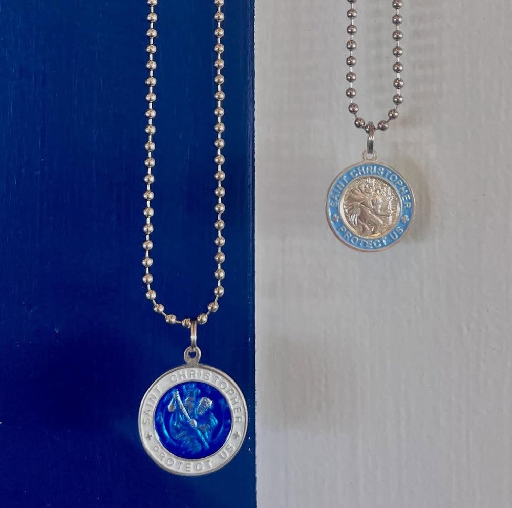 St Christopher Pendant LARGE