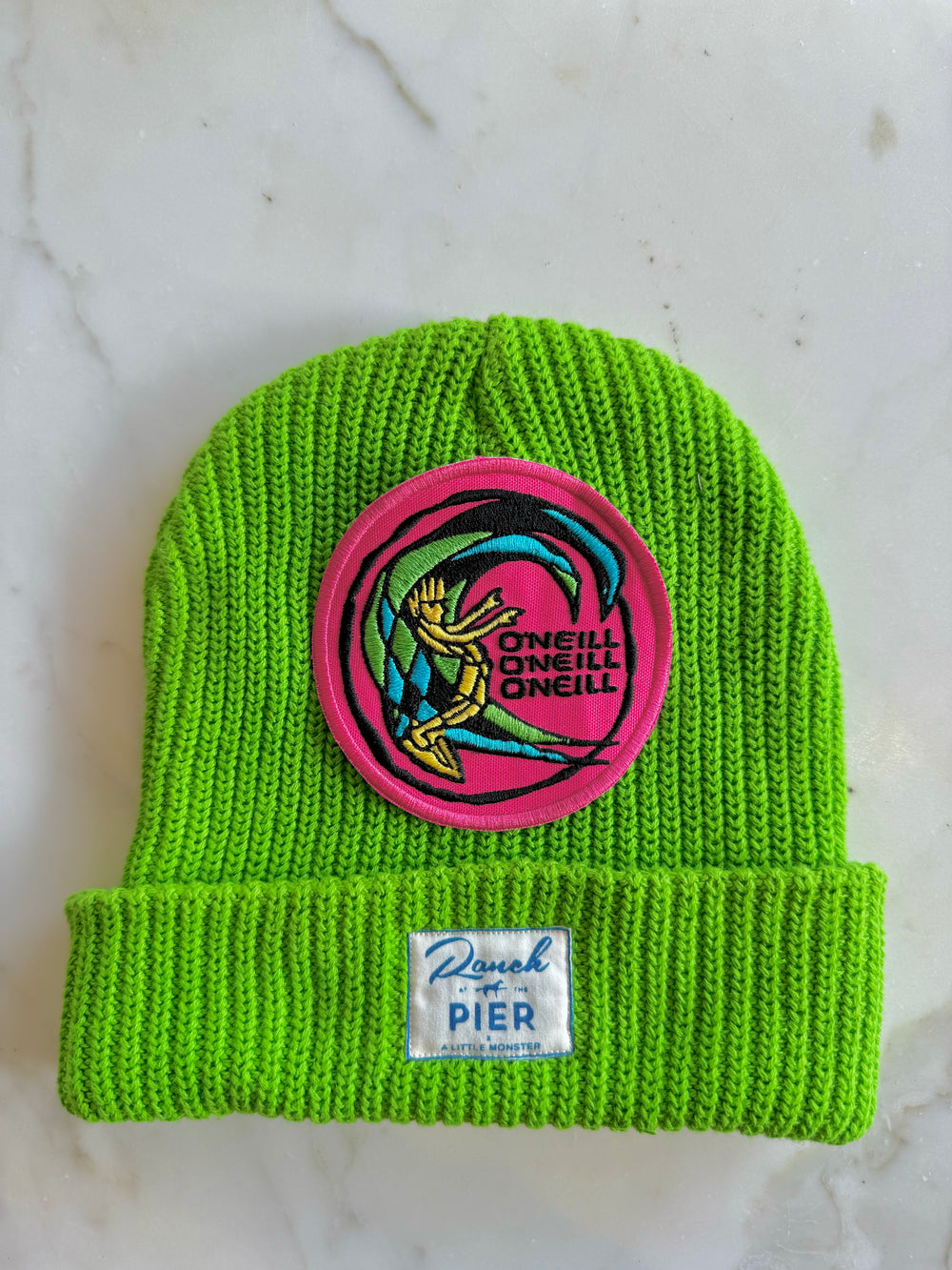 Green Momo Beanie "O'Neill"/ 1 patch