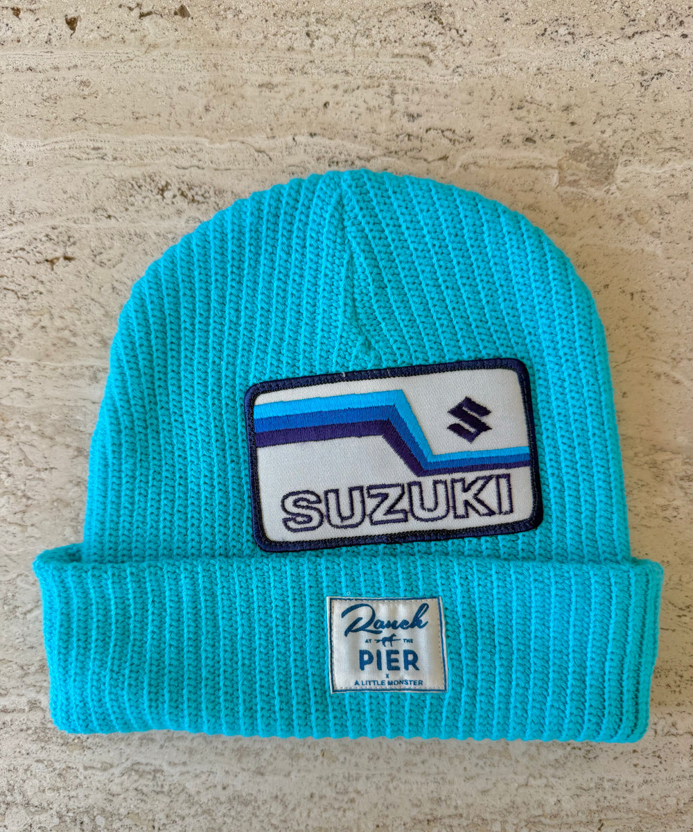 Blue Momo Beanie "Suzuki"/ 1 patch