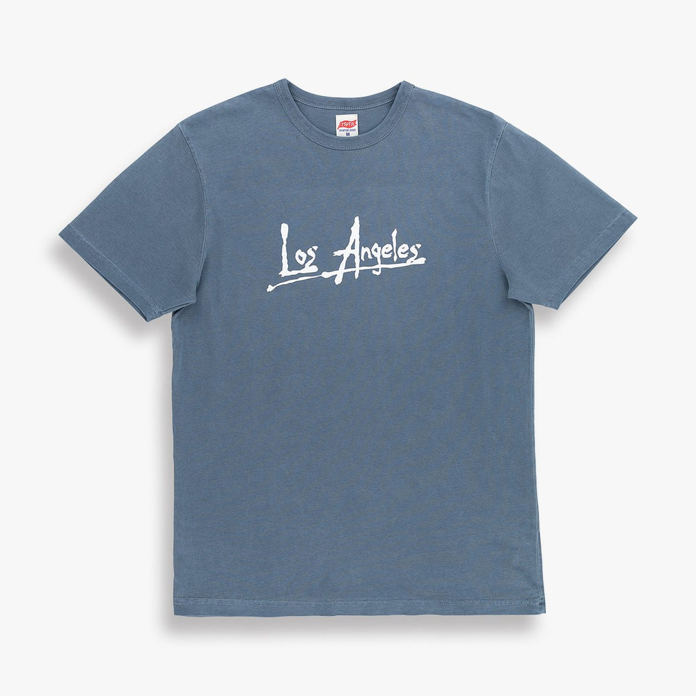 TSPTR Apocalypse LA T-Shirt in blue. 100% cotton  Edit alt text