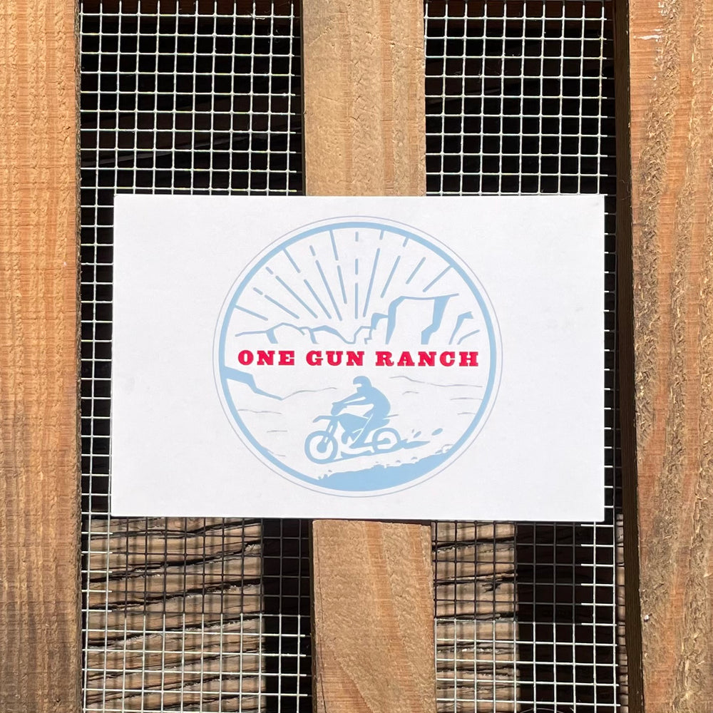 One Gun Postcard