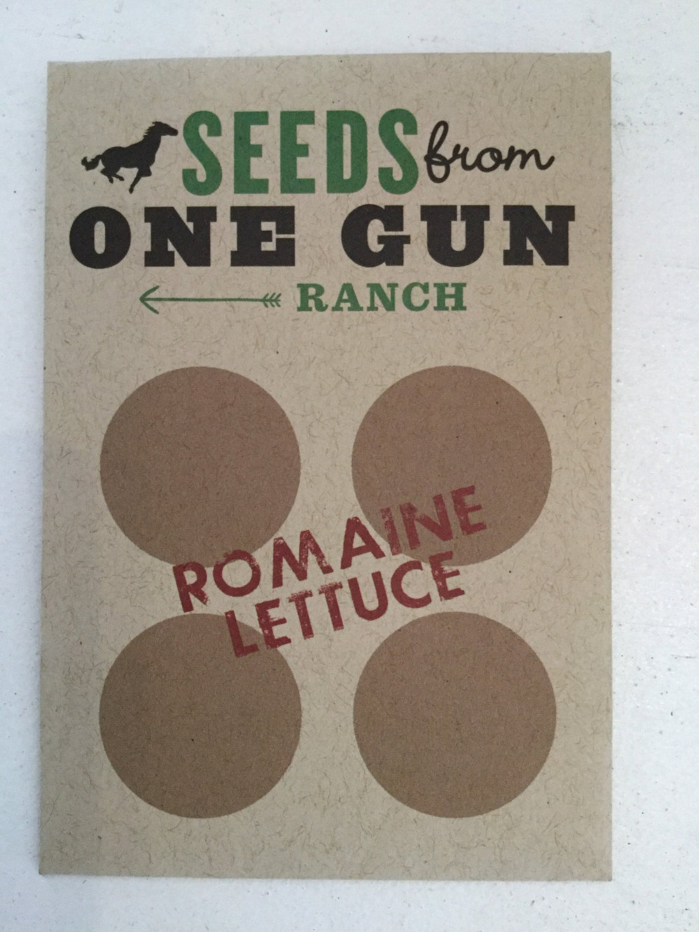 Romain lettuce Seeds from One Gun Ranch