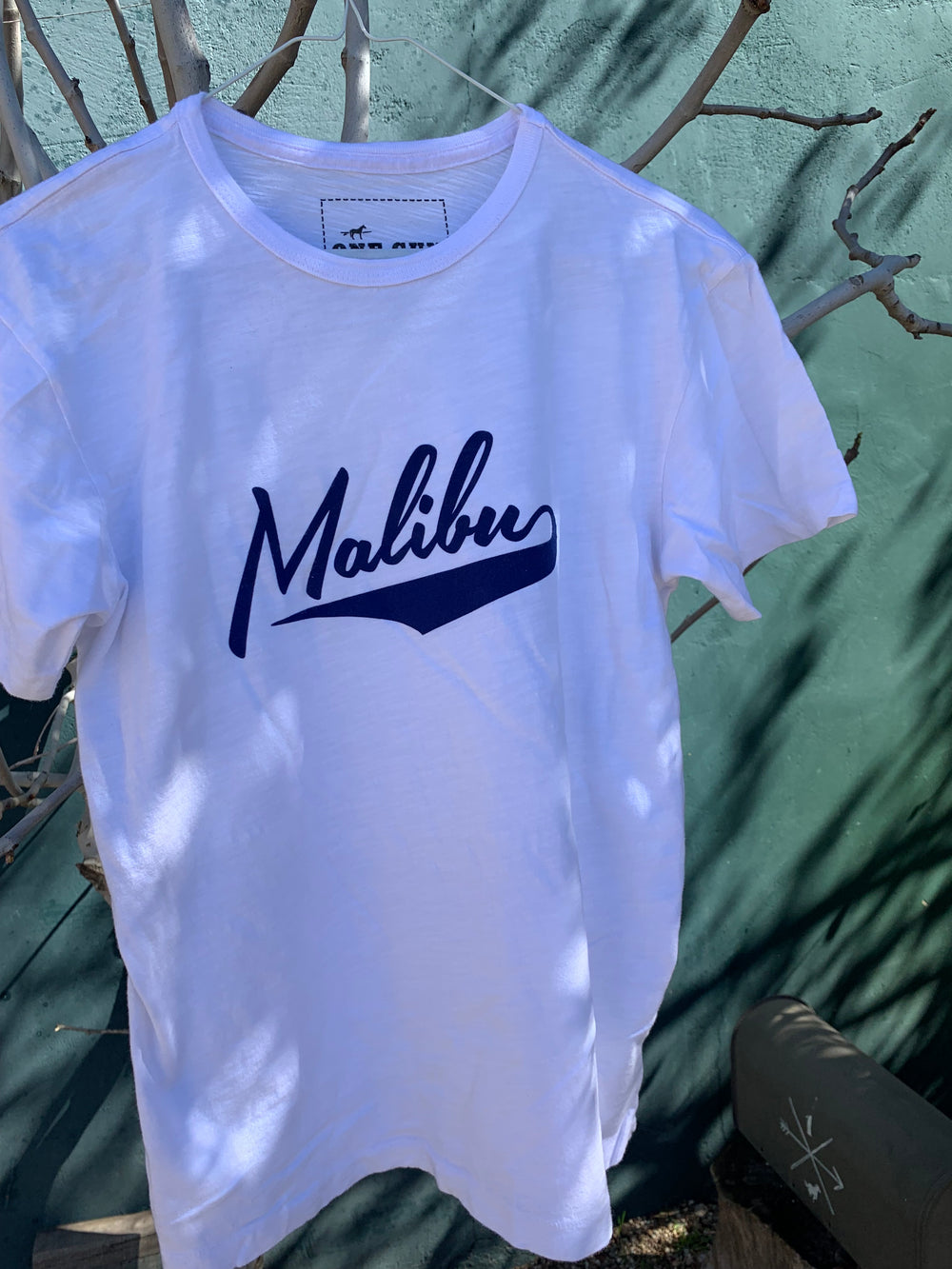 One Gun Malibu Script T-Shirt