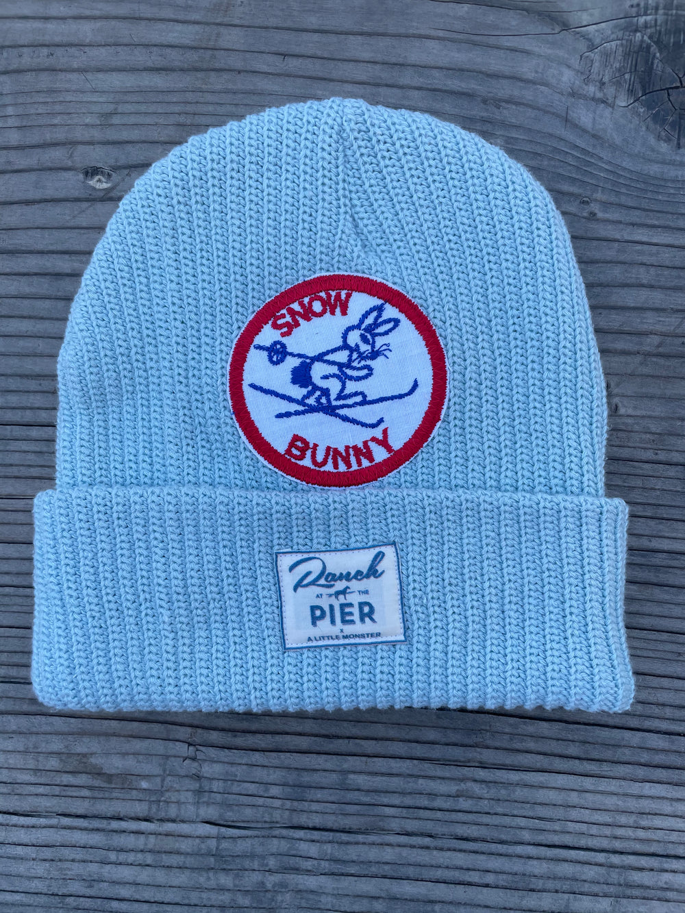 Momo x One Gun Baby Blue Beanie