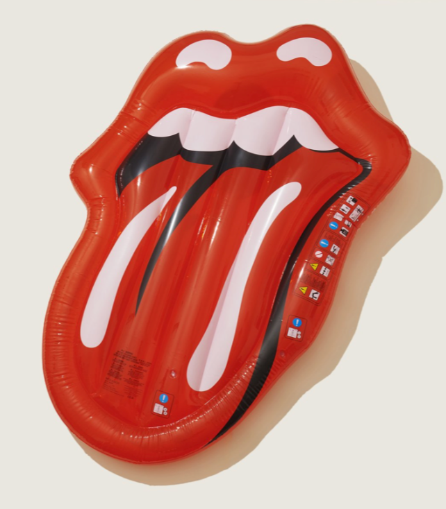 Deluxe lie-on Rolling Stones