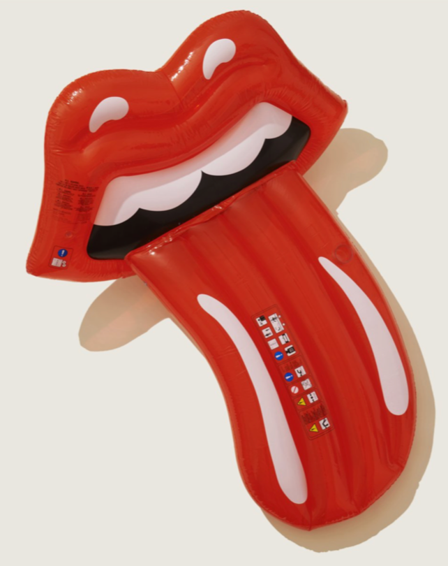 Deluxe sit-on Rolling Stones