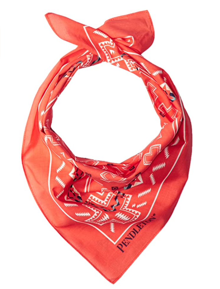 Pendleton Pueblo Cross Coral Bandana