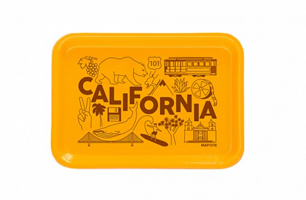 California Yellow Tray