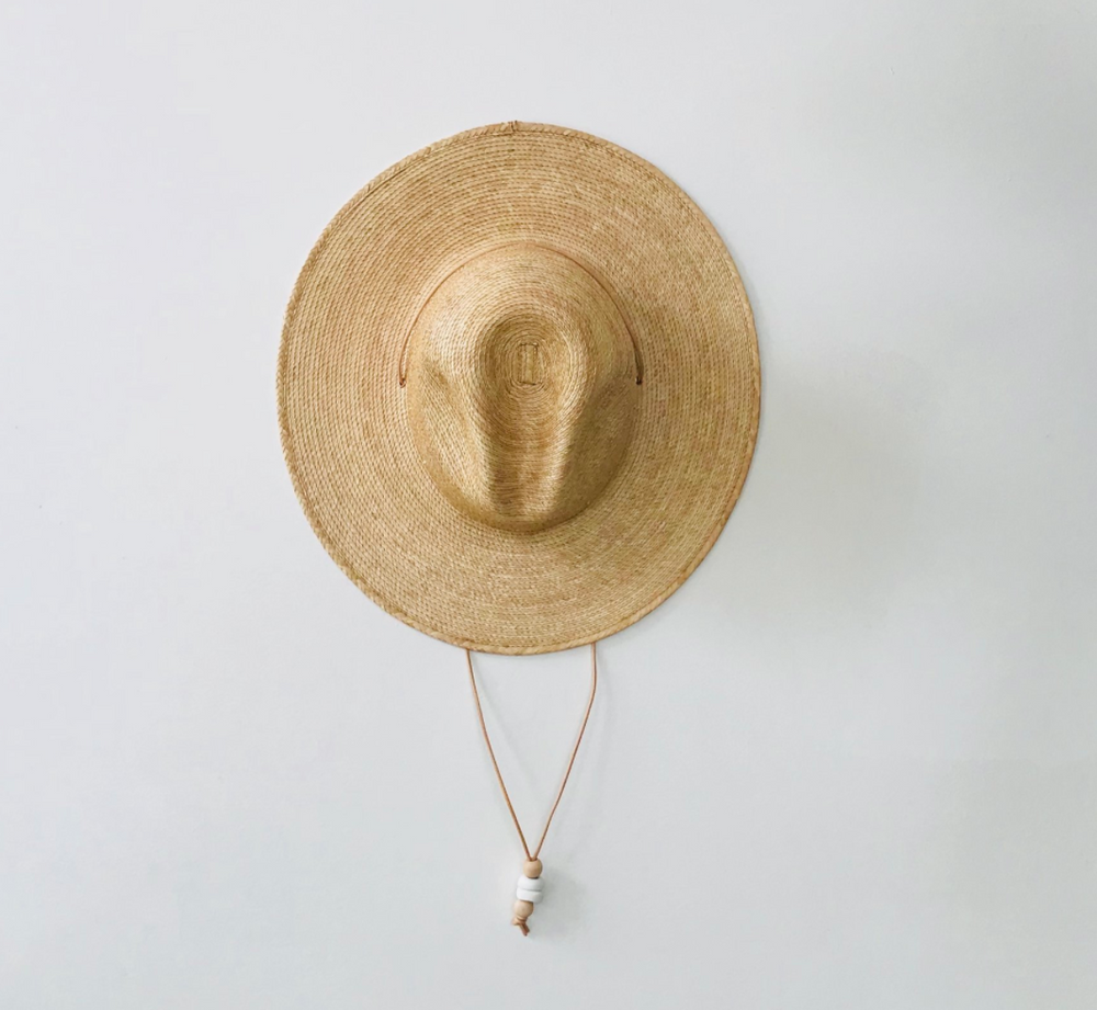 Desert Dome Hat, Golden Guatemalan Palm