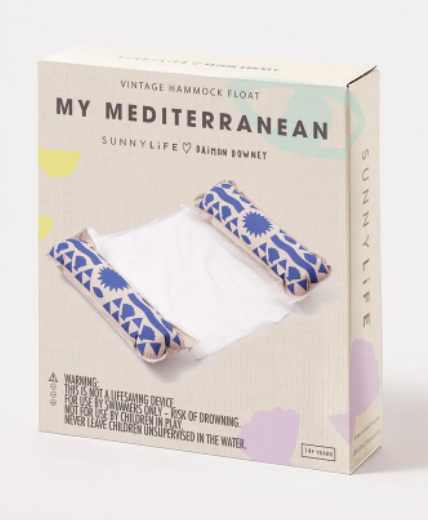 Vintage Hammock Float/My Mediterranean