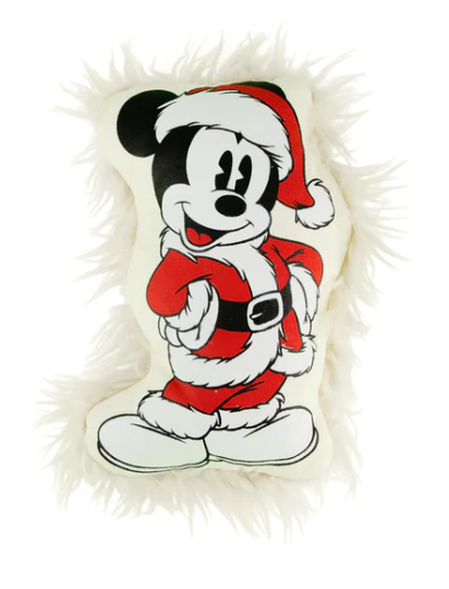 Santa Mickey Plush Toy
