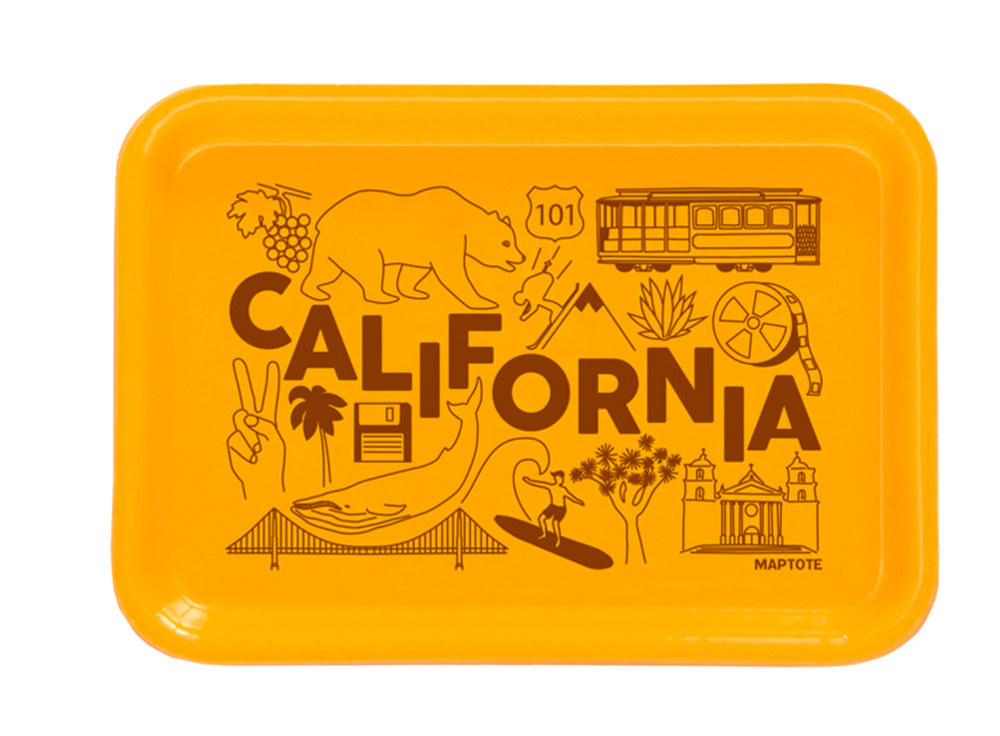 California Yellow Tray