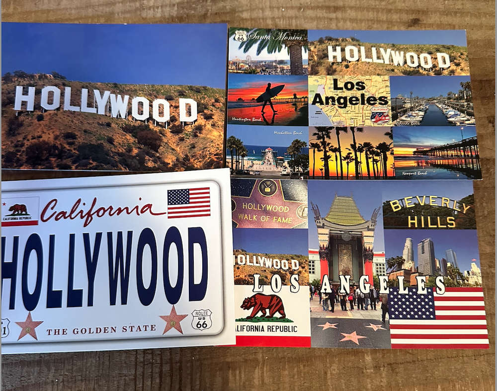 Hollywood Postcard