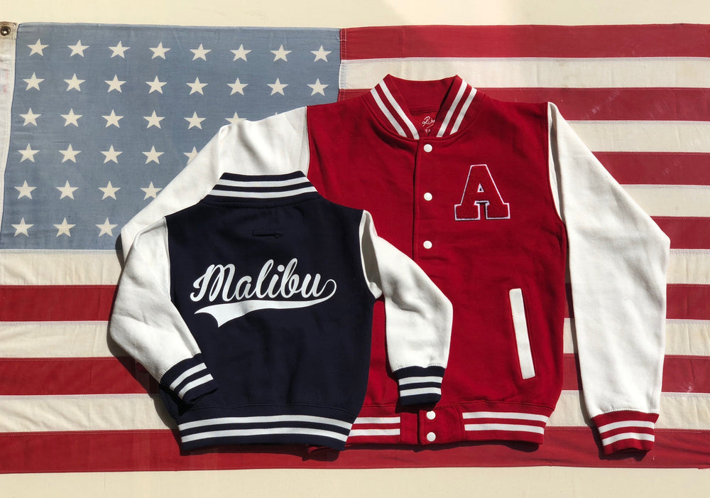 On The Rise Malibu Varsity Jacket
