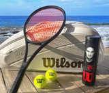 ウィルソンプロスタッフRF97テニスラケットW /レッドストリングス